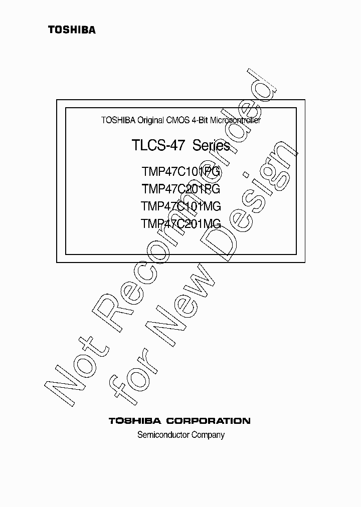 TMP47C101MG_4729985.PDF Datasheet