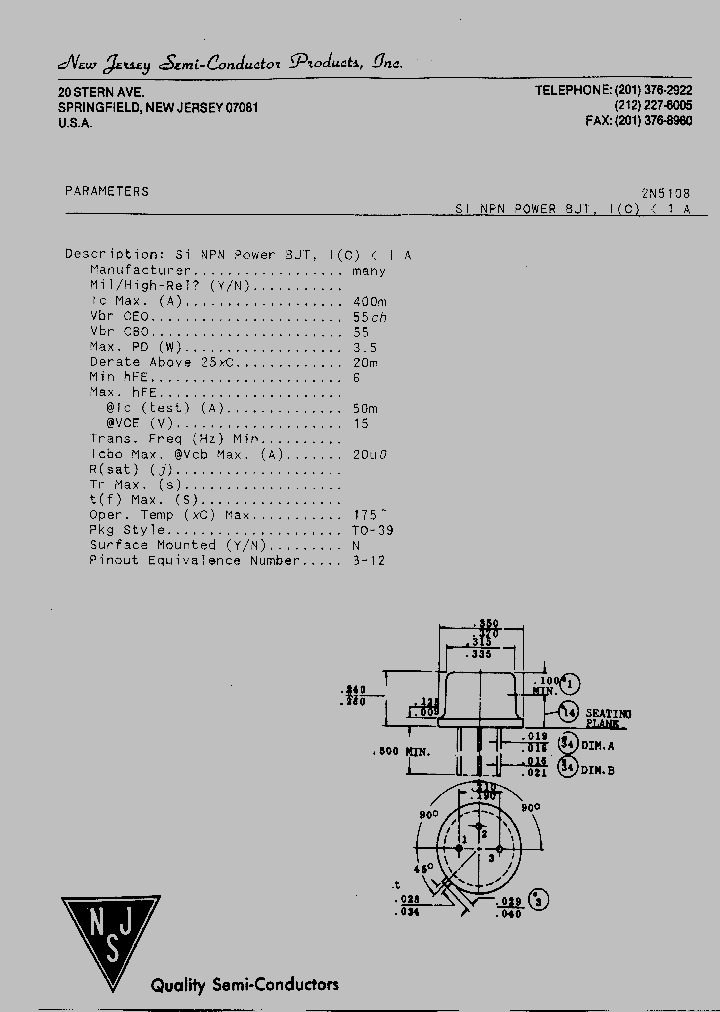 2N5108_4737175.PDF Datasheet