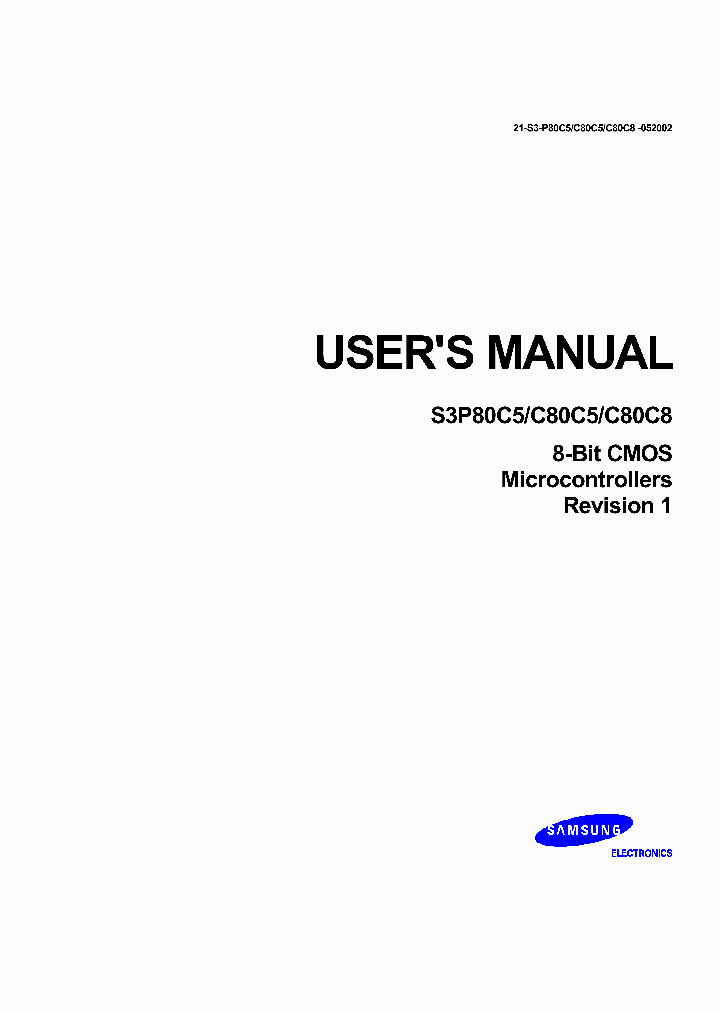 S3C80C5_4768359.PDF Datasheet