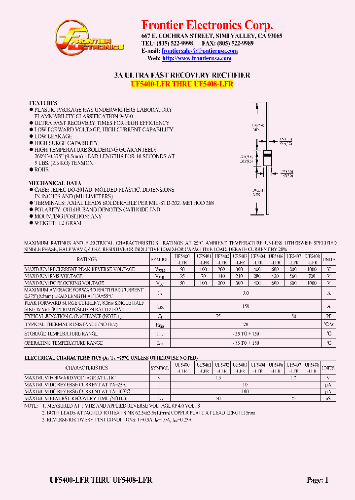 UF5401-LFR_4779384.PDF Datasheet