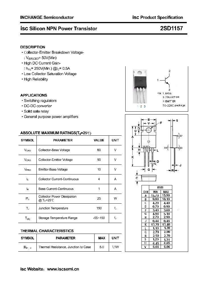 2SD1157_4779433.PDF Datasheet