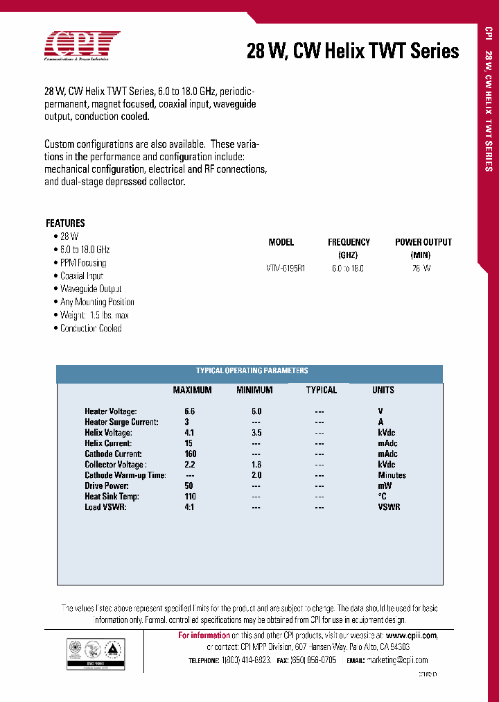 VTM-6195R1_4781664.PDF Datasheet