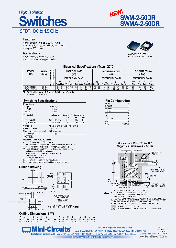 SWMA-2-50DR_4781873.PDF Datasheet