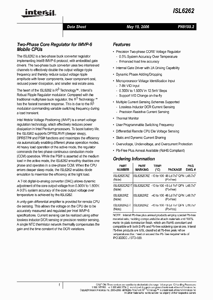 ISL6262IRZ-T_4781876.PDF Datasheet