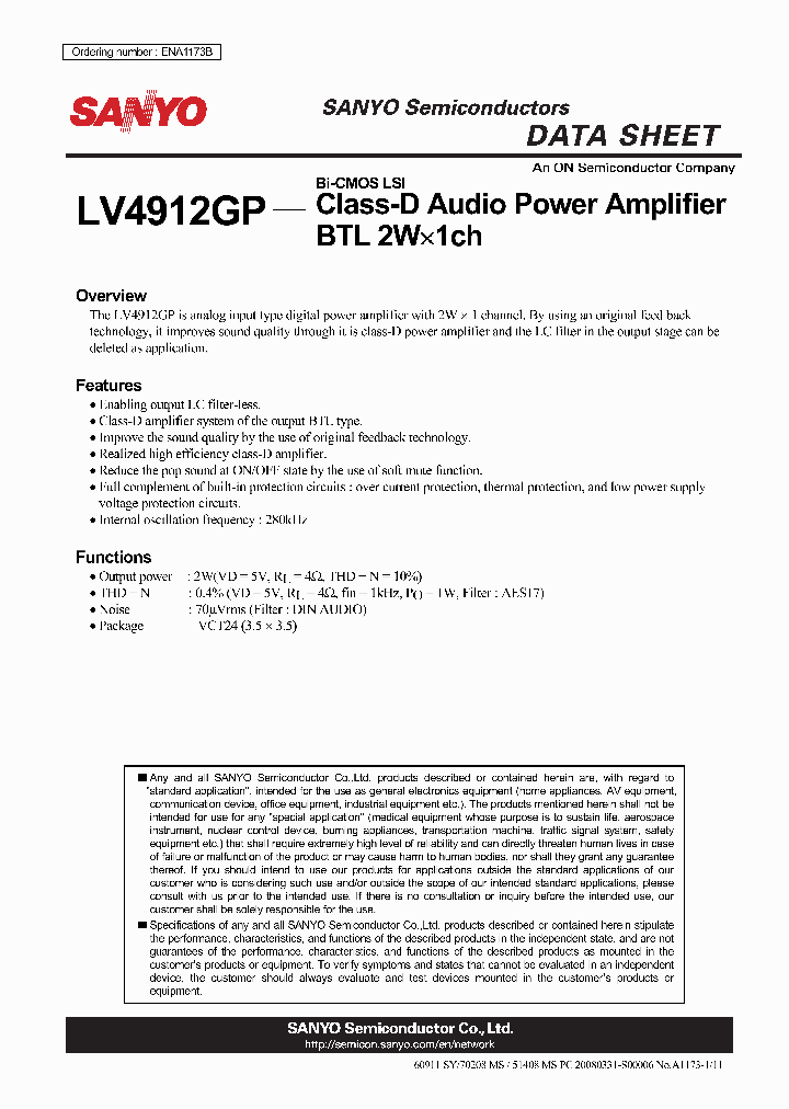 LV4912GP_4784324.PDF Datasheet