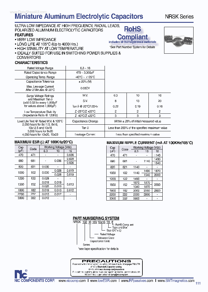 NRSK_4800688.PDF Datasheet