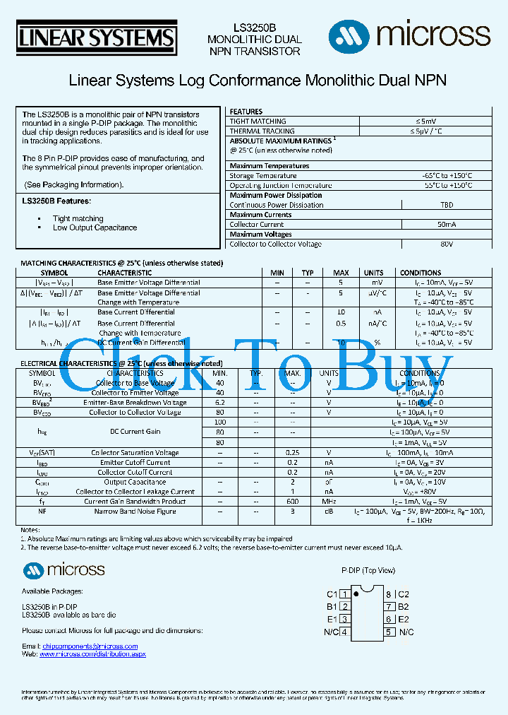 LS3250BP-DIP_4812509.PDF Datasheet