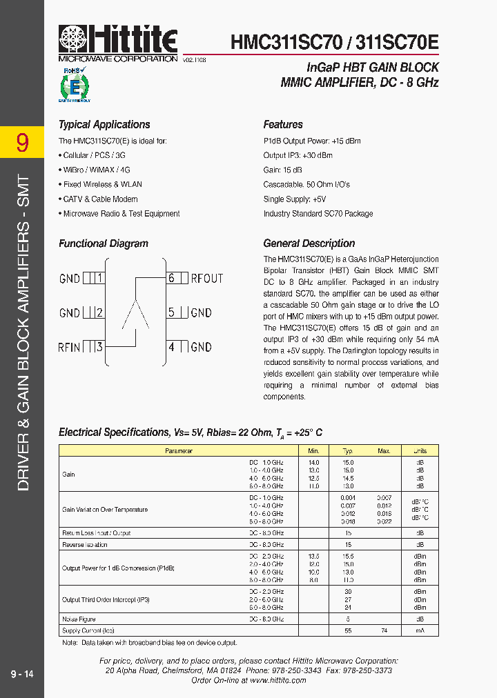 HMC311SC7009_4812905.PDF Datasheet