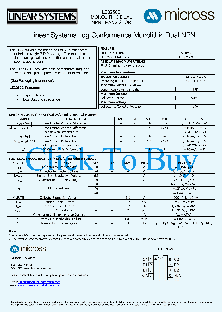 LS3250CPDIP_4812516.PDF Datasheet