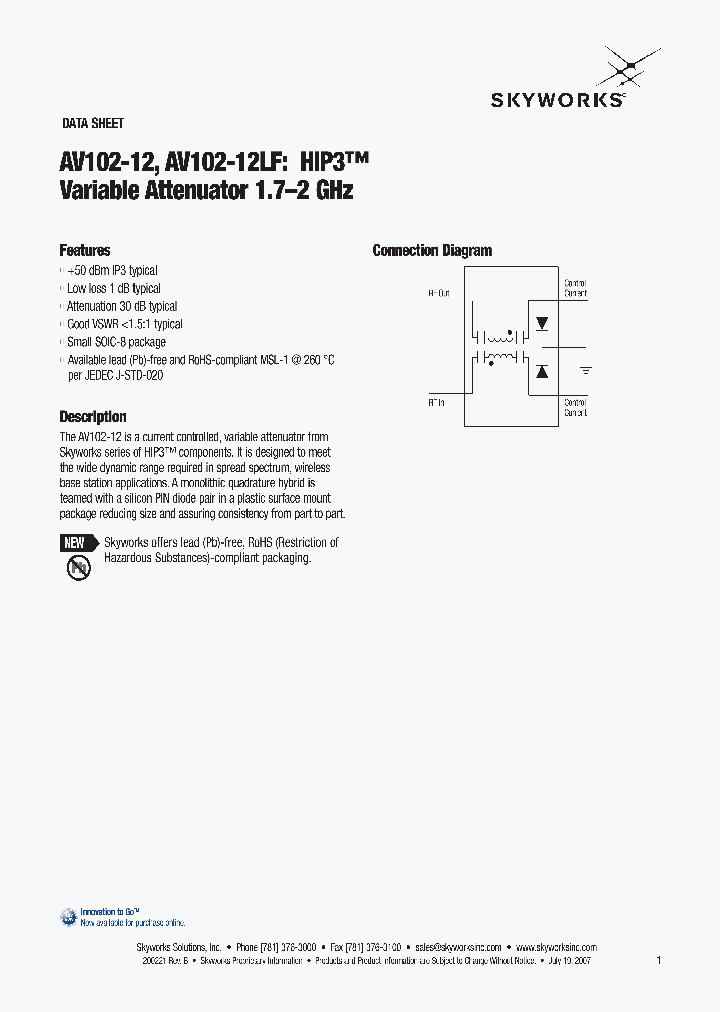 AV102-12LF_4817664.PDF Datasheet