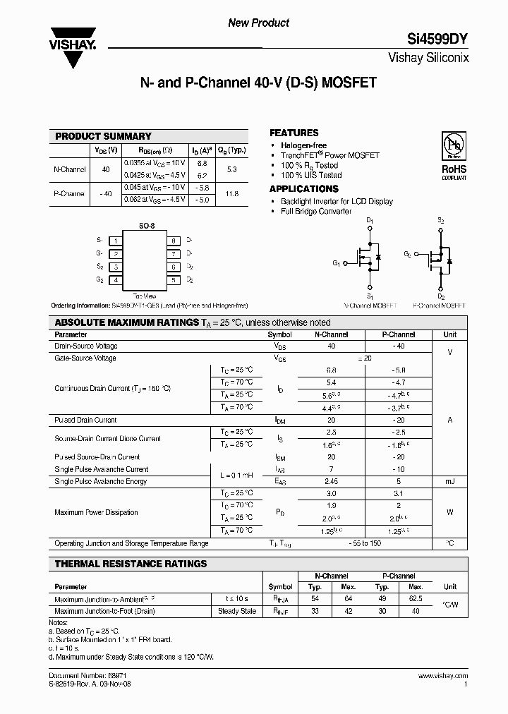 SI4599DY_4818848.PDF Datasheet