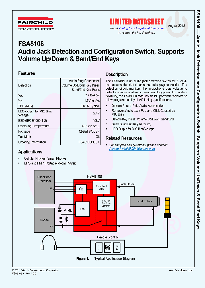 FSA8108BUCX_4824394.PDF Datasheet