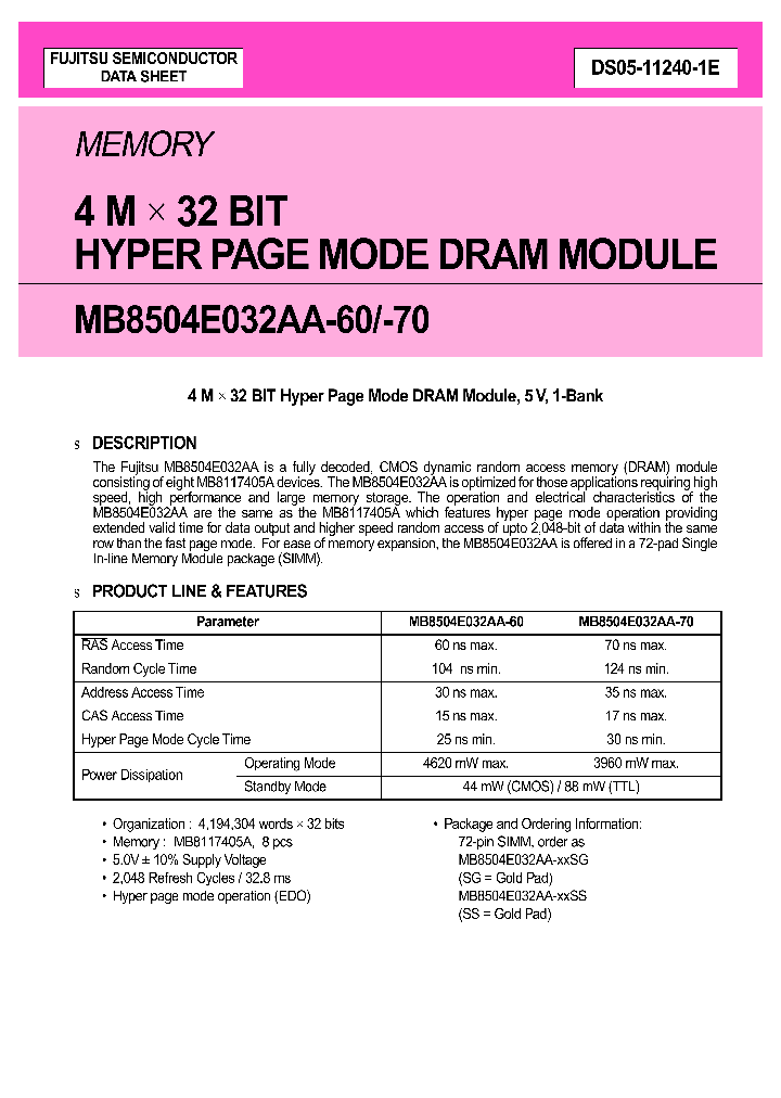 MB8504E032AA-60_4828342.PDF Datasheet