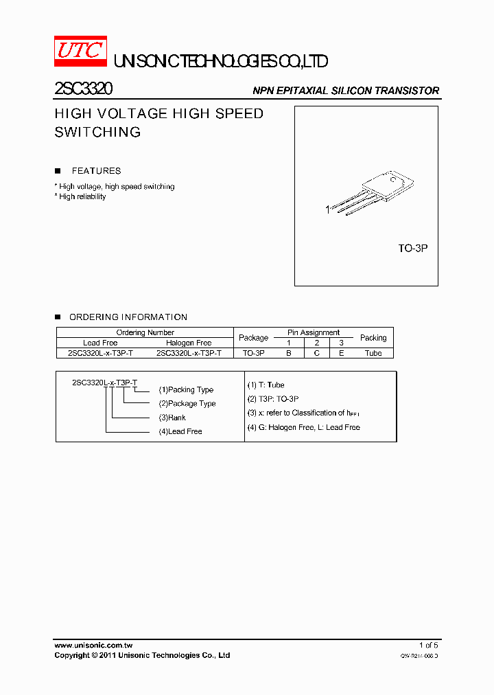 2SC3320L-X-T3P-T_4830214.PDF Datasheet