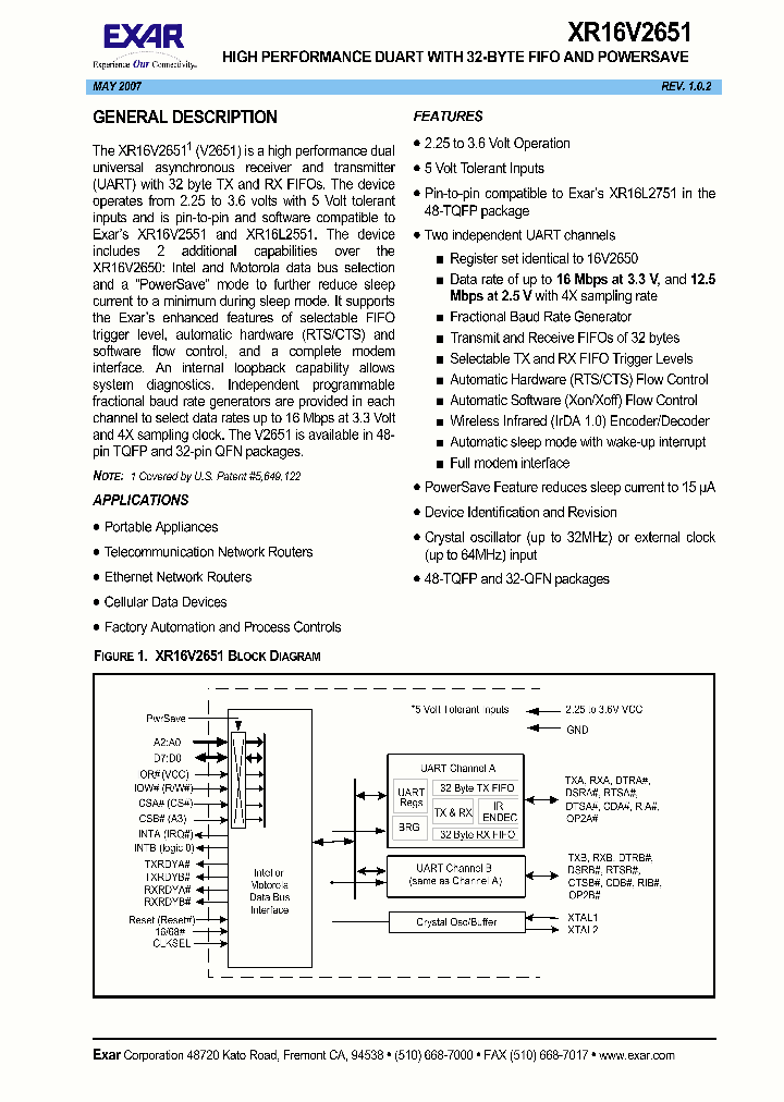 XR16V265107_4831313.PDF Datasheet