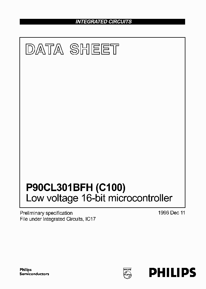 P90CL301_4831791.PDF Datasheet