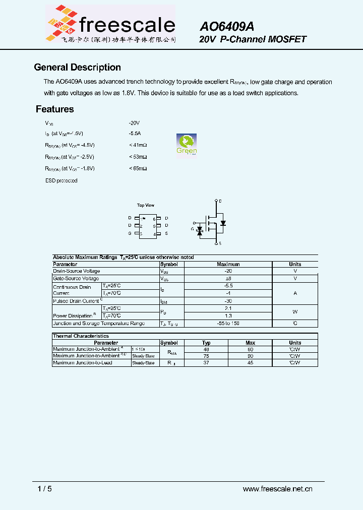 AO6409A_4836791.PDF Datasheet