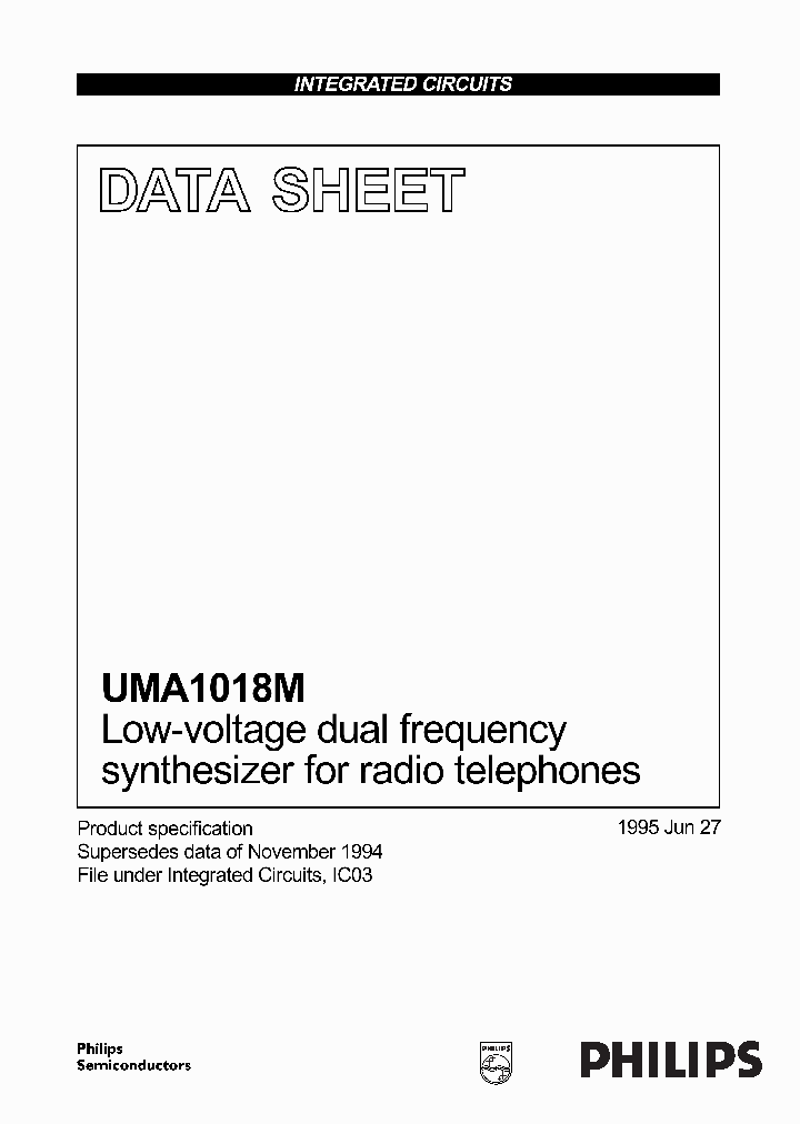UMA1018M_4842222.PDF Datasheet