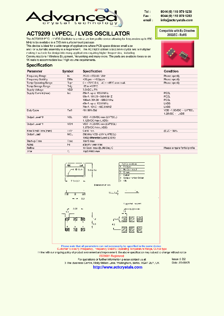 ACT9209_4842623.PDF Datasheet