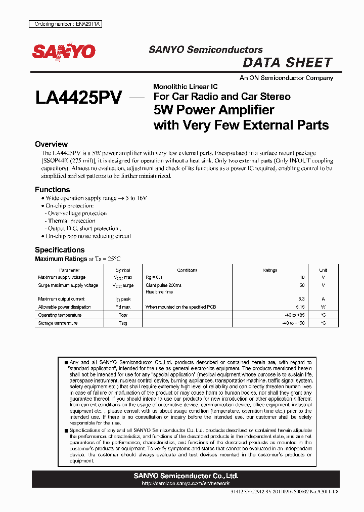 LA4425PV_4842741.PDF Datasheet