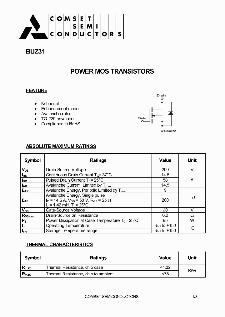 BUZ31_4849711.PDF Datasheet