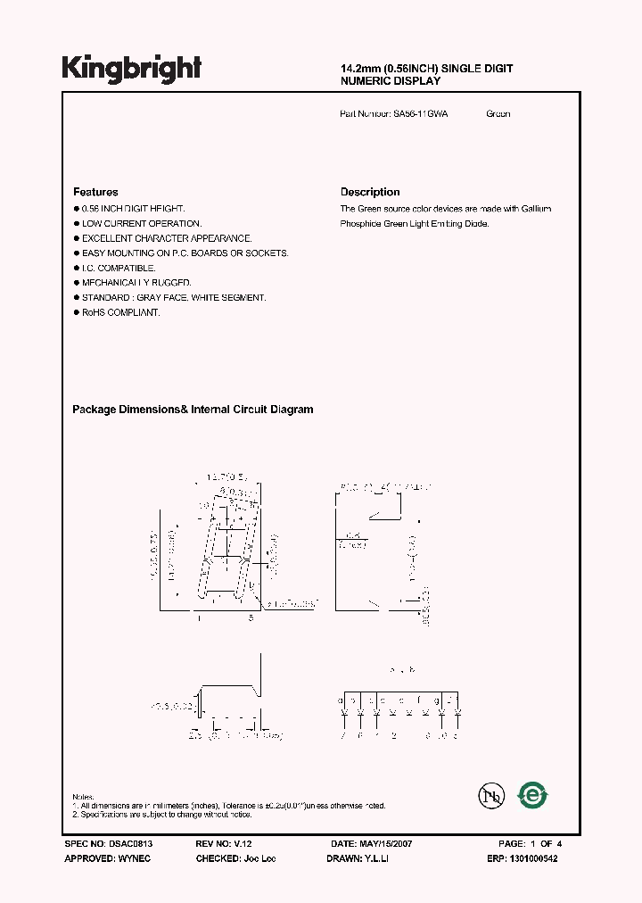 SA56-11GWA_4851276.PDF Datasheet