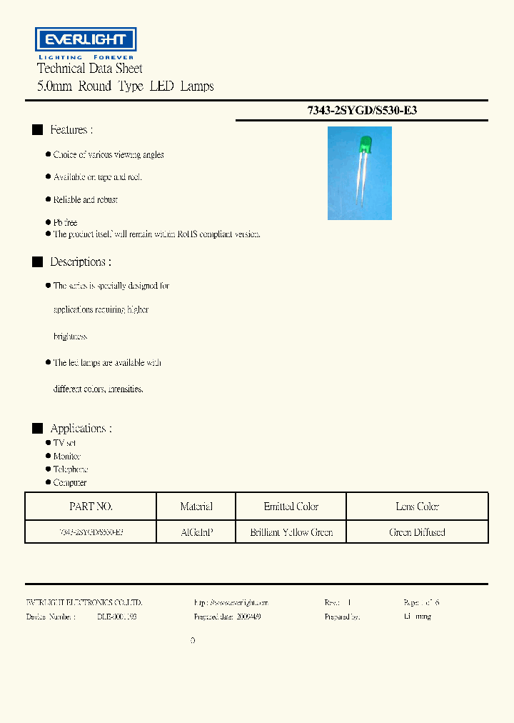 7343-2SYGD-S530-E3_4864823.PDF Datasheet