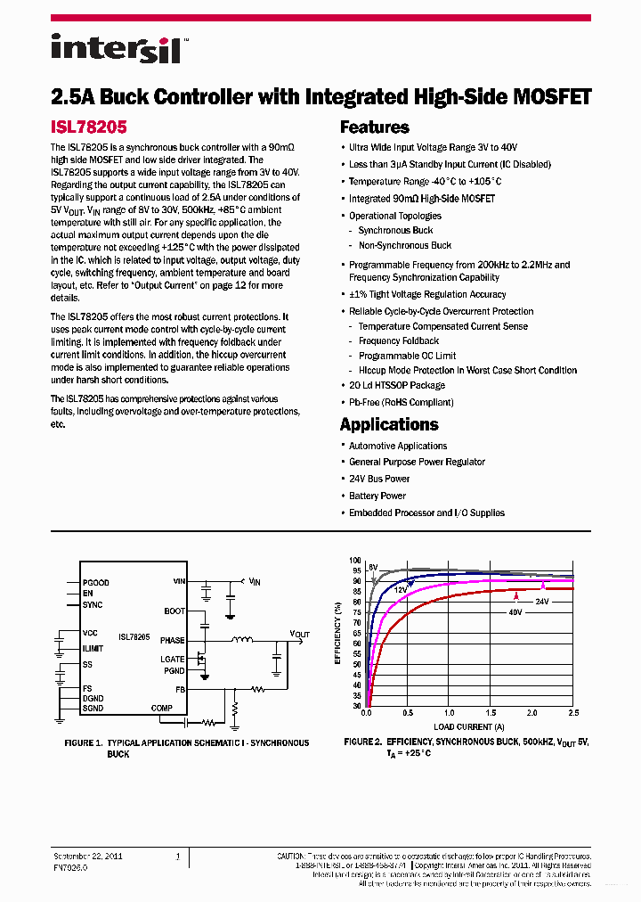 ISL78205_4870968.PDF Datasheet