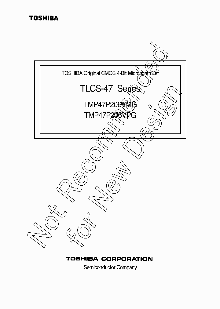 TMP47P206VMG_4874893.PDF Datasheet