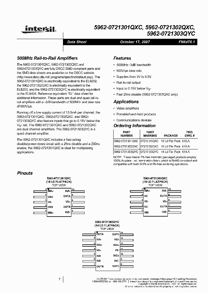 5962-0721302QXC_4877055.PDF Datasheet