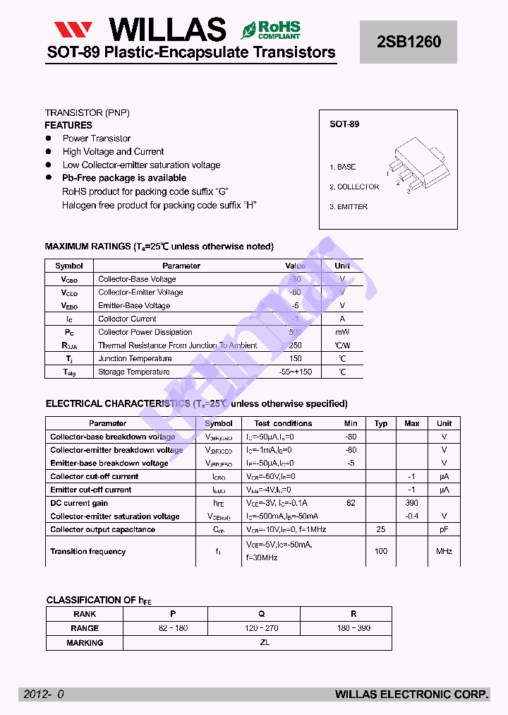 2SB1260_4884617.PDF Datasheet