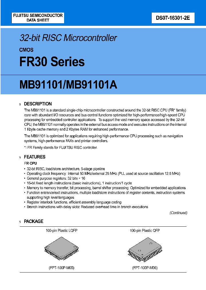 MB91101APF_4899442.PDF Datasheet