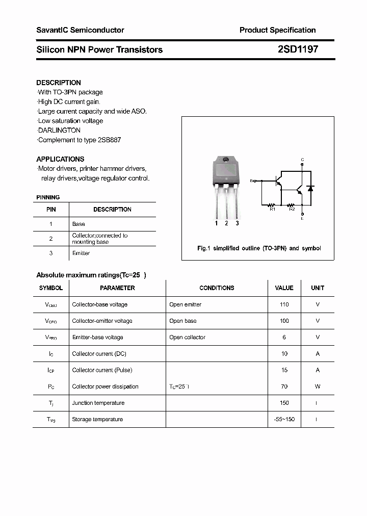 2SD1197_4906450.PDF Datasheet