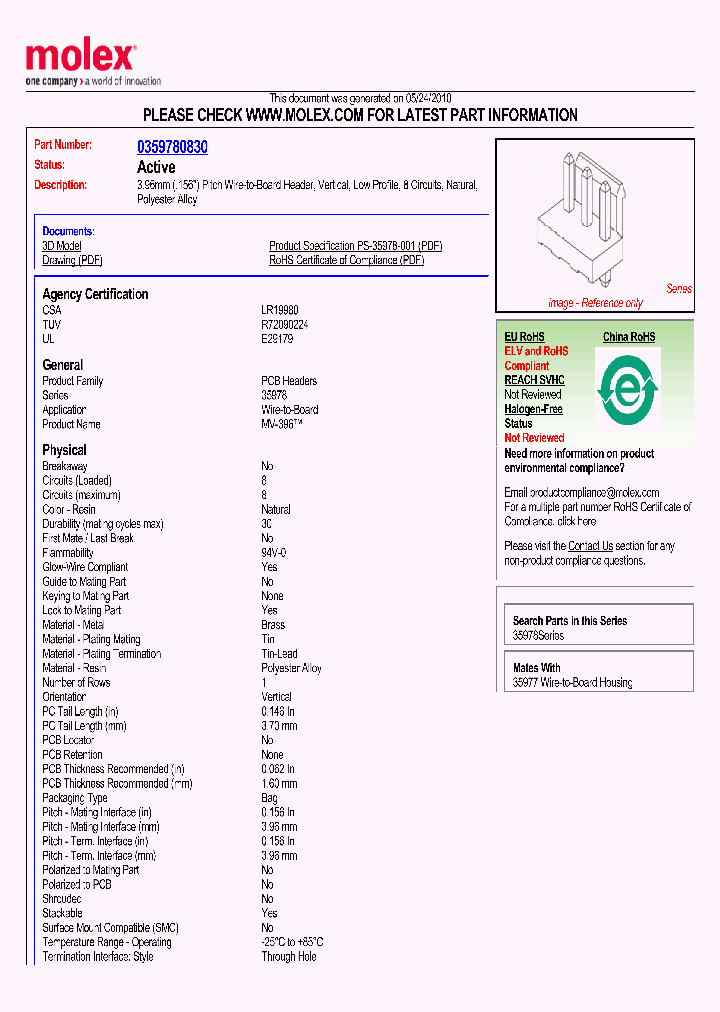 35978-0830_4916463.PDF Datasheet