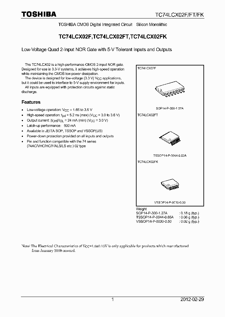 TC74LCX02FK12_4918848.PDF Datasheet