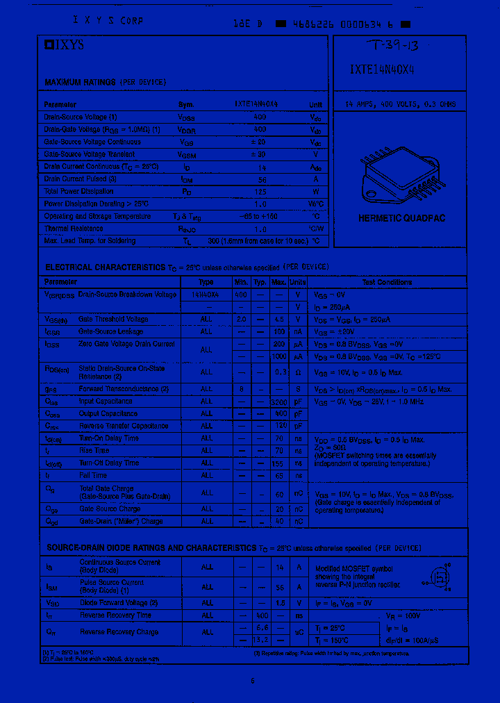 IXTE14N40X4_4918252.PDF Datasheet