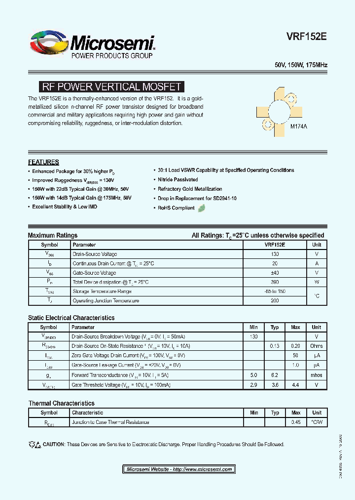 VRF152E_4935113.PDF Datasheet