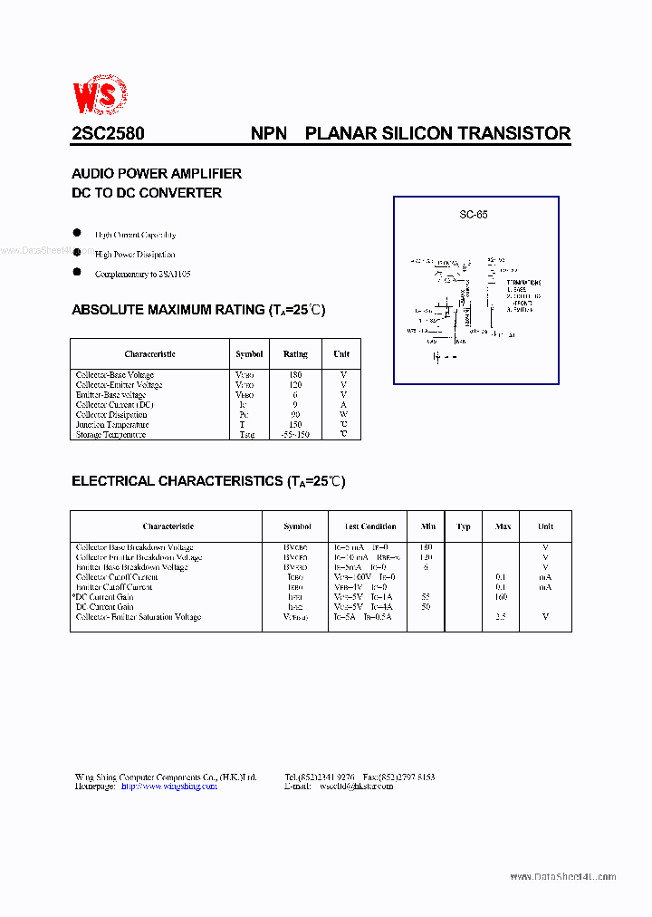 C2580_4929350.PDF Datasheet