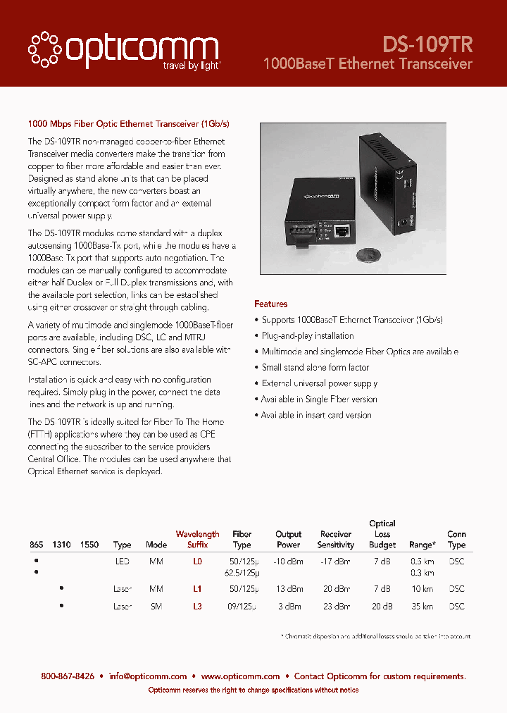 DS-109TR_4945041.PDF Datasheet