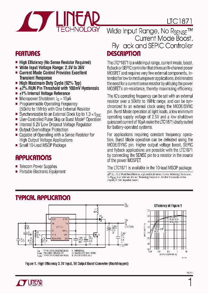 LTC1871EMSPBF_4944099.PDF Datasheet