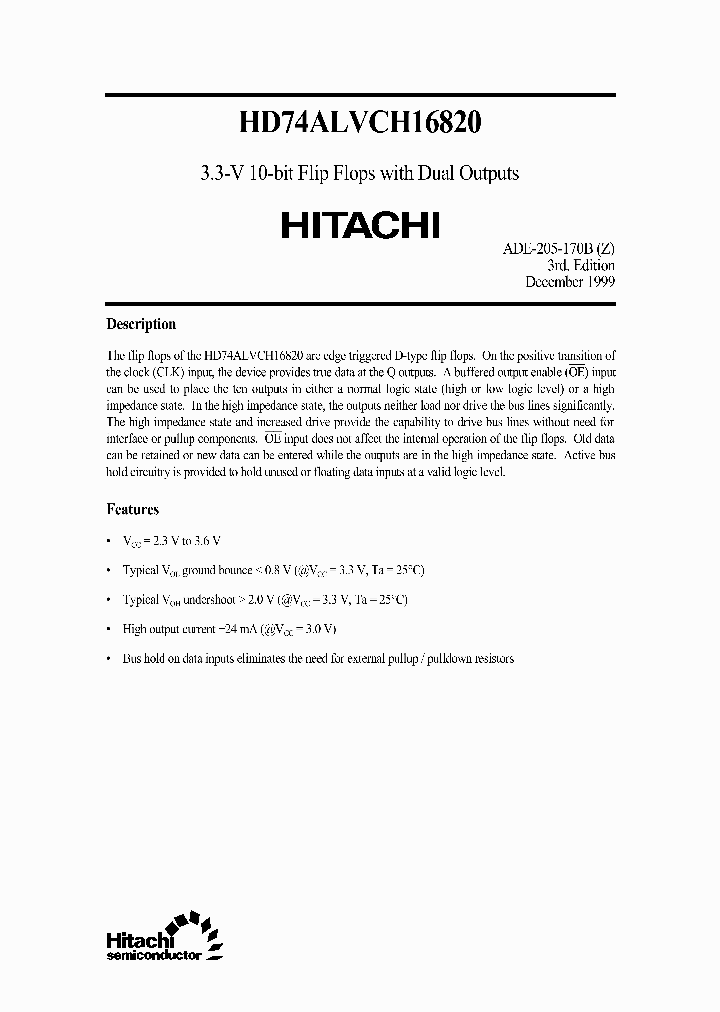 HD74ALVCH16820_4947472.PDF Datasheet