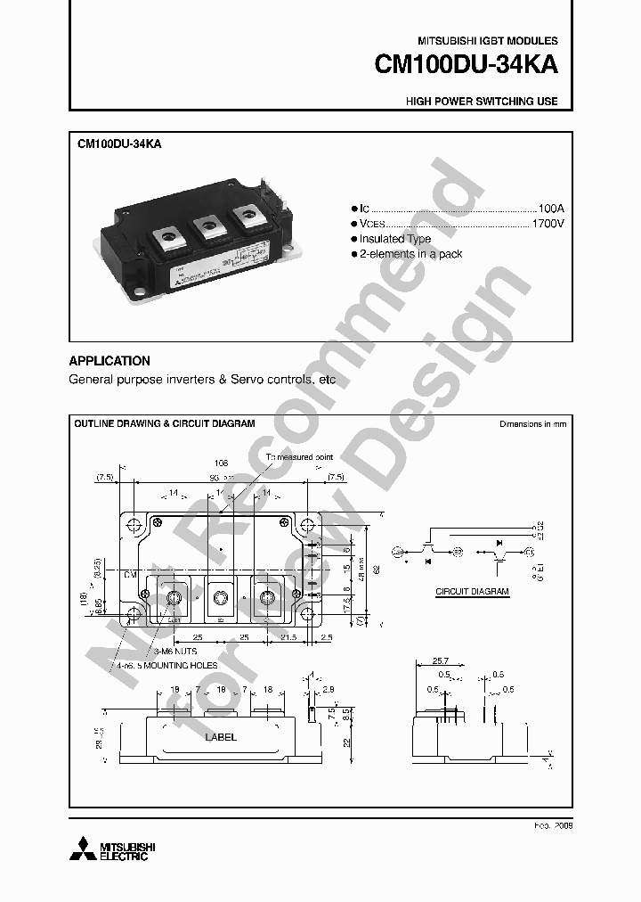 CM100DU-34KA11_4969554.PDF Datasheet