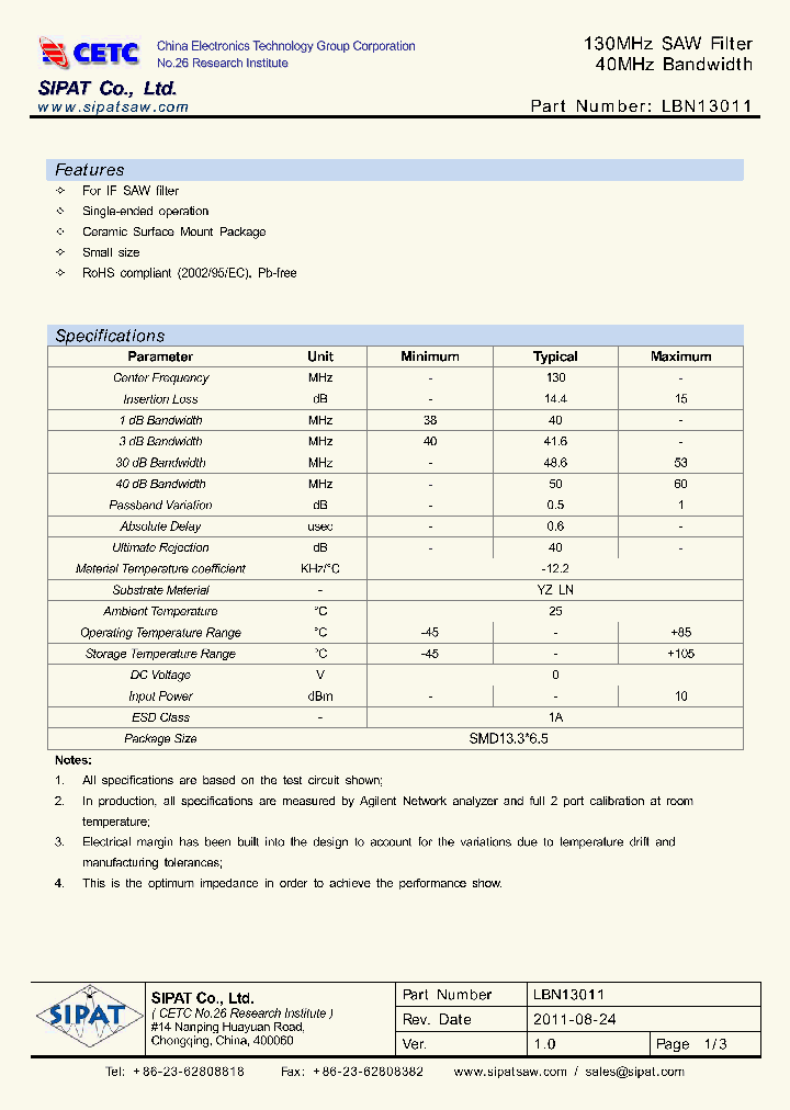 LBN13011_4968023.PDF Datasheet