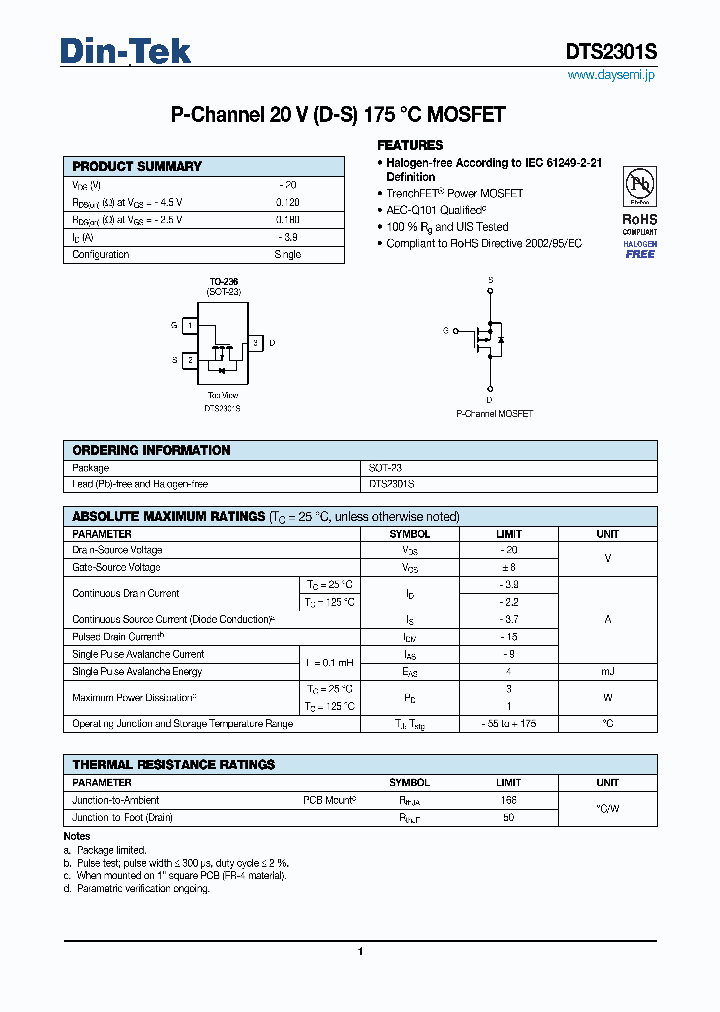 DTS2301S_4990429.PDF Datasheet