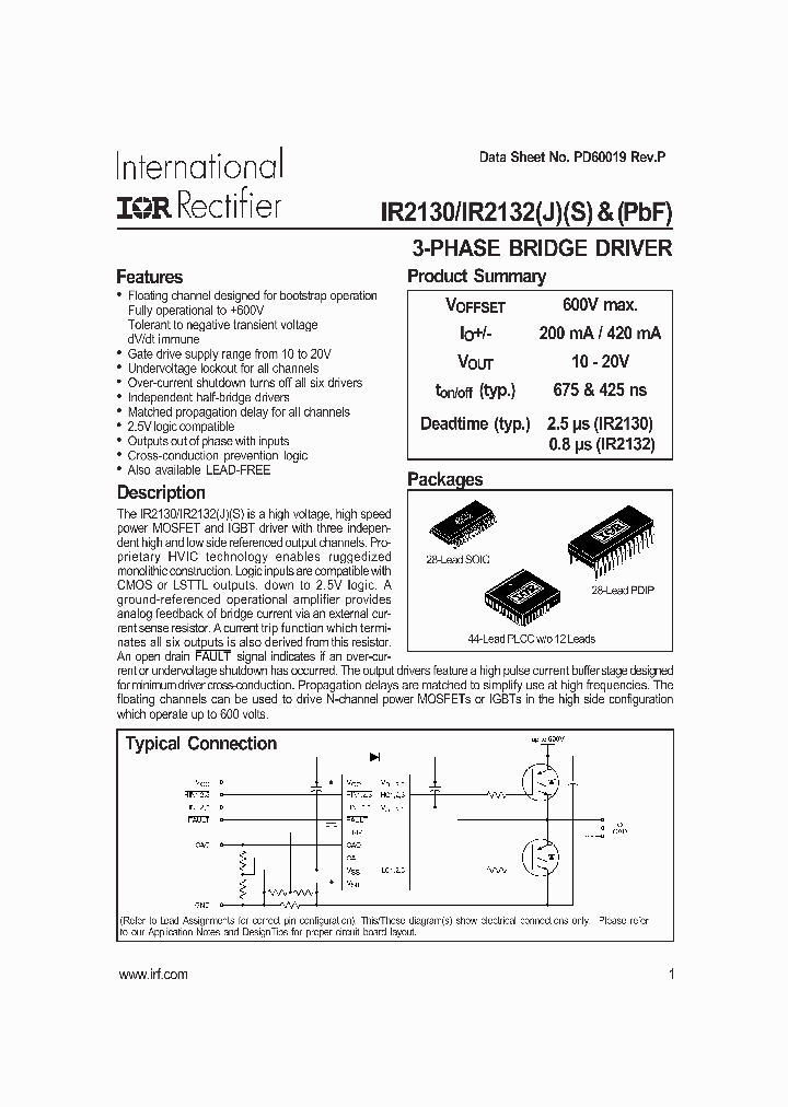 IR2132SPBF_4985379.PDF Datasheet