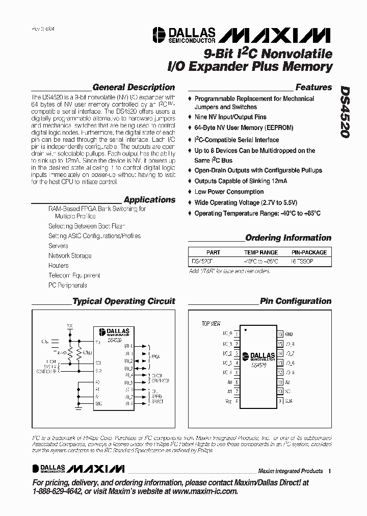 DS4520ETRL_4994459.PDF Datasheet