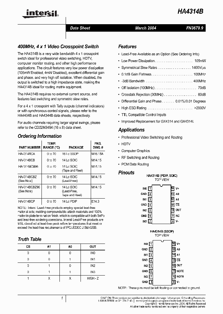 HA4314B_5003977.PDF Datasheet