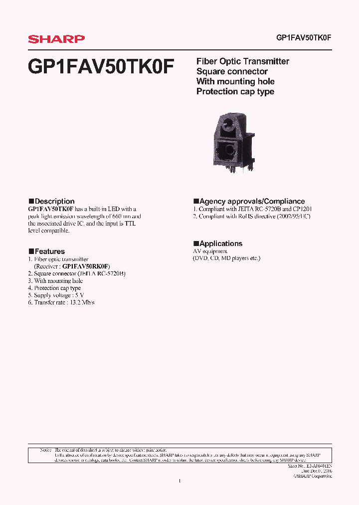 GP1FAV50TK0F06_5002601.PDF Datasheet