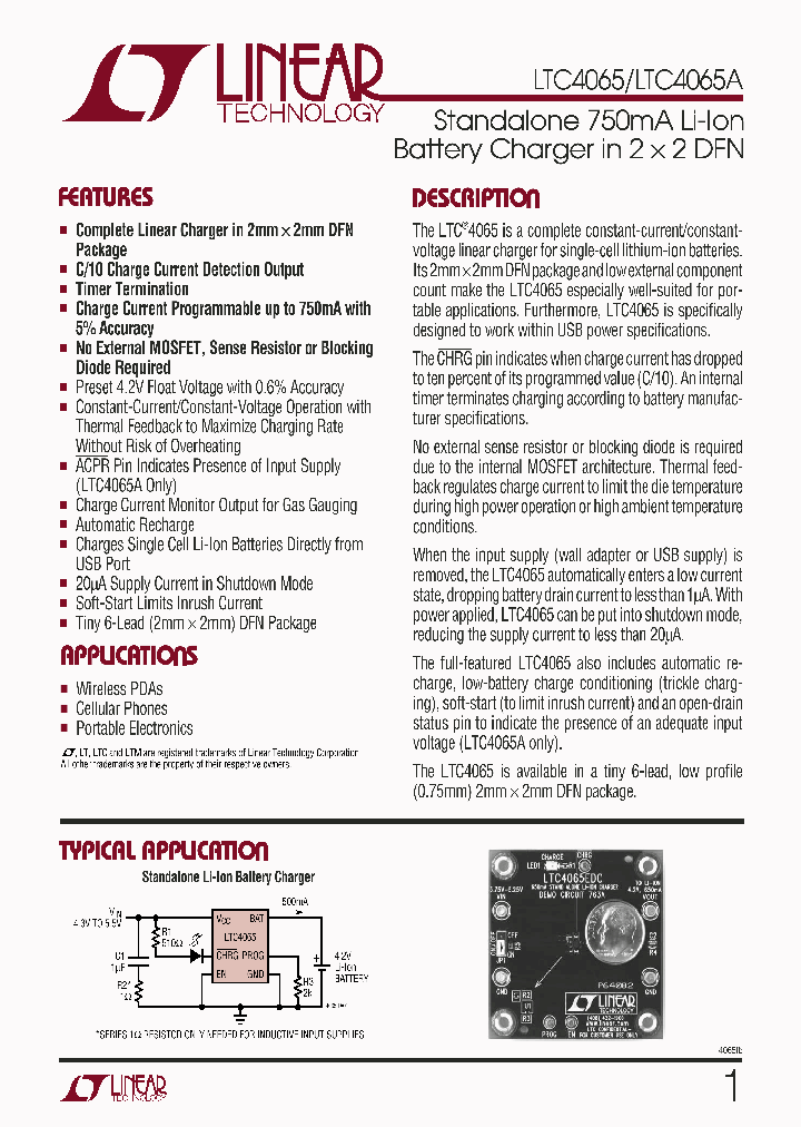 LTC4065AEDCTR_5008033.PDF Datasheet