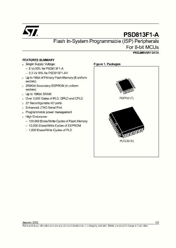 PSD813F1V_5016718.PDF Datasheet